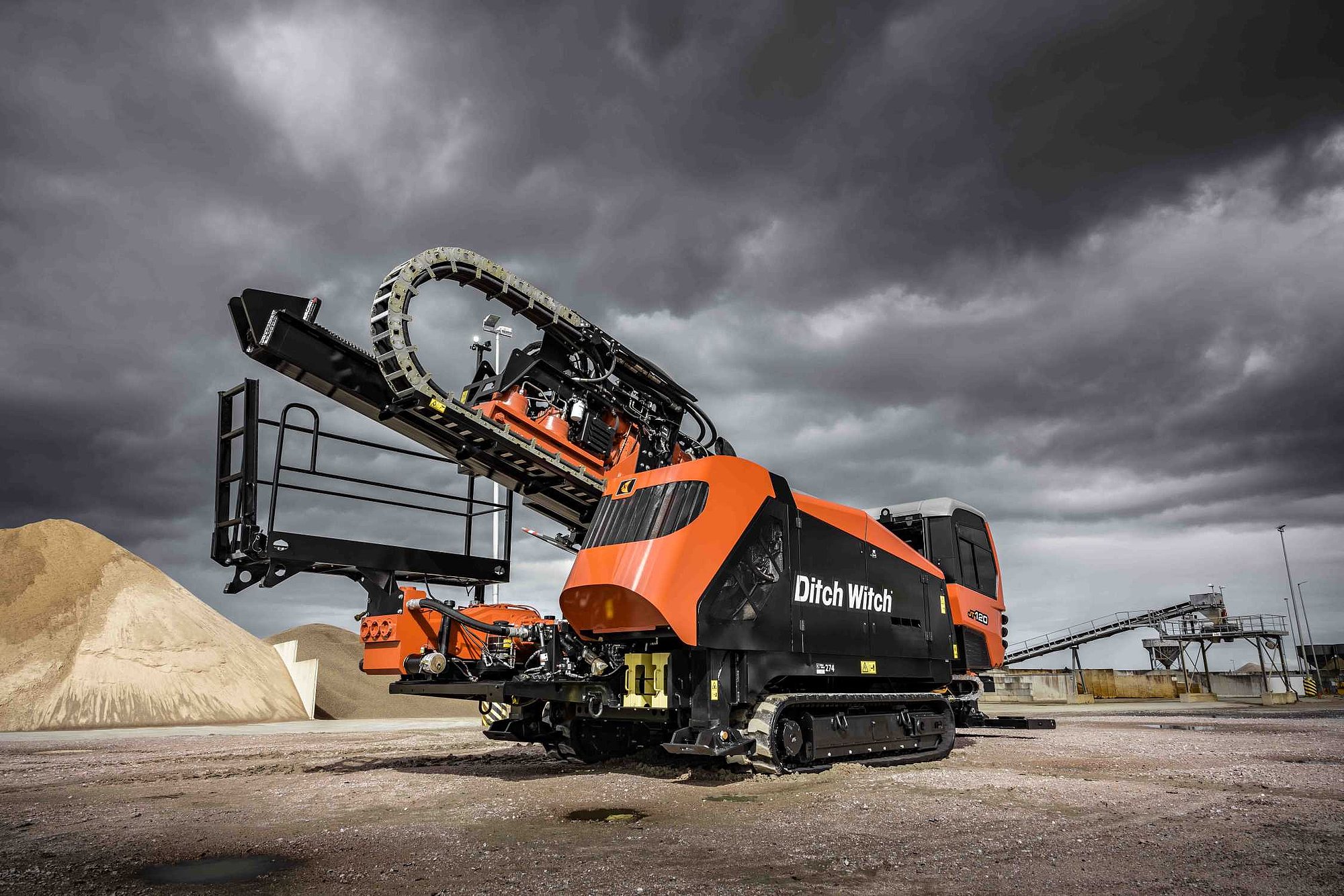 Bild des Horizontalbohrers JT120 von Ditch Witch (Händler: RICONA aus Erfurt)
