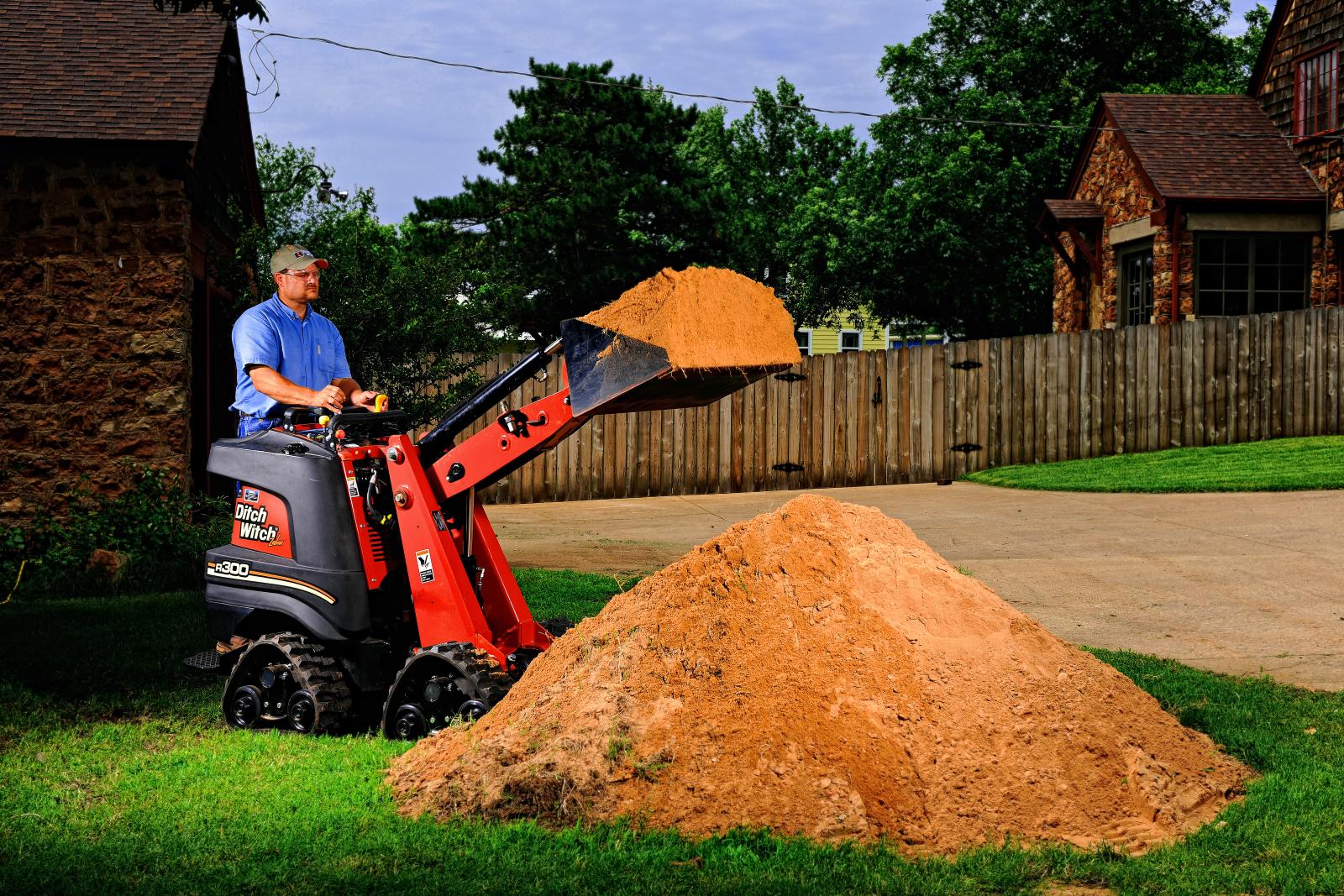 Abbildungen einer Ditch Witch R300