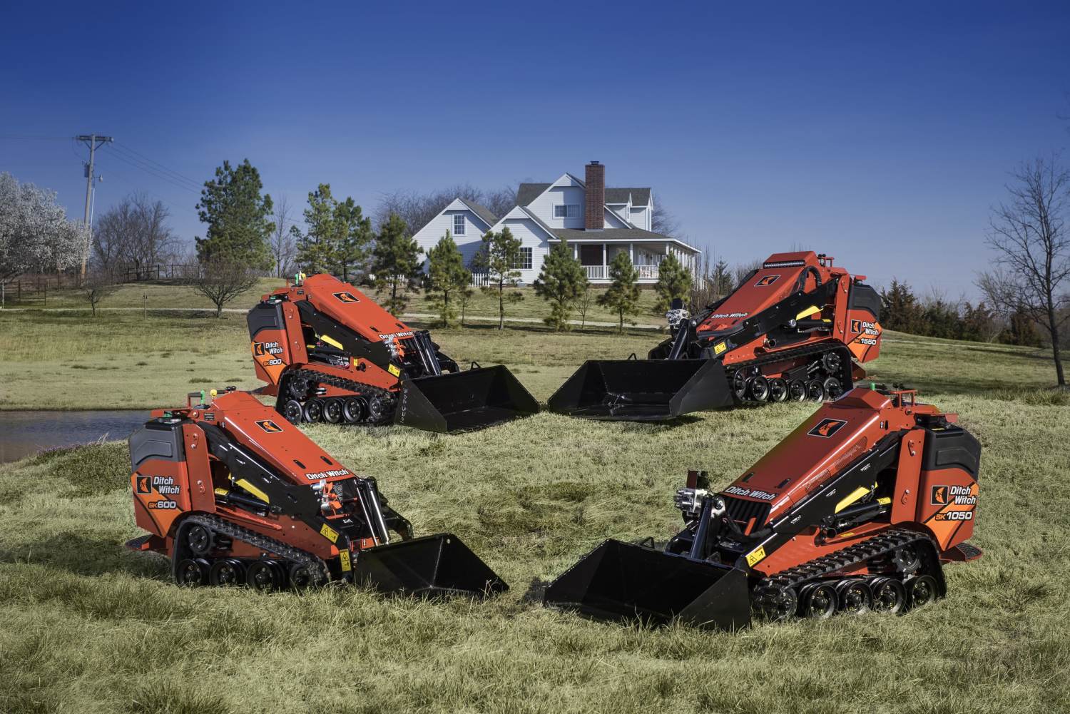 Abbildung der Ditch Witch SK-Produktreihe